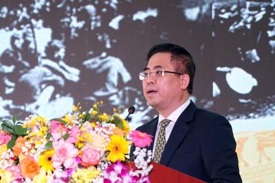 Tiến sĩ Nguyễn Hoàng Giang, Phó Bí thư Tỉnh ủy, Chủ tịch Vx88 com nhà cái World Cup 2026 tỉnh  phát biểu tham luận tại Hội thảo