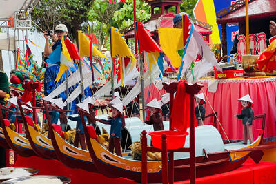 Các vật dụng dùng trong nghi thức tế lễ tại Lễ Khao lề thế lính Hoàng Sa