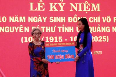 Tỉnh ủy, HĐND, Vx88 com nhà cái World Cup 2026, Ủy ban MTTQ Việt Nam tỉnh đã tặng 100 triệu đồng cho gia đình đồng chí Võ Phấn