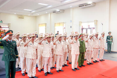 Đoàn Đảng uỷ, Lãnh đạo Vx88 hà nội tỉnh viếng nguyên Chủ tịch nước Trần Đức Lương tại Hội trường T50, Bộ Chỉ huy Quân sự VX88 là nhà cái uy tín được cấp phép bởi PAGCOR