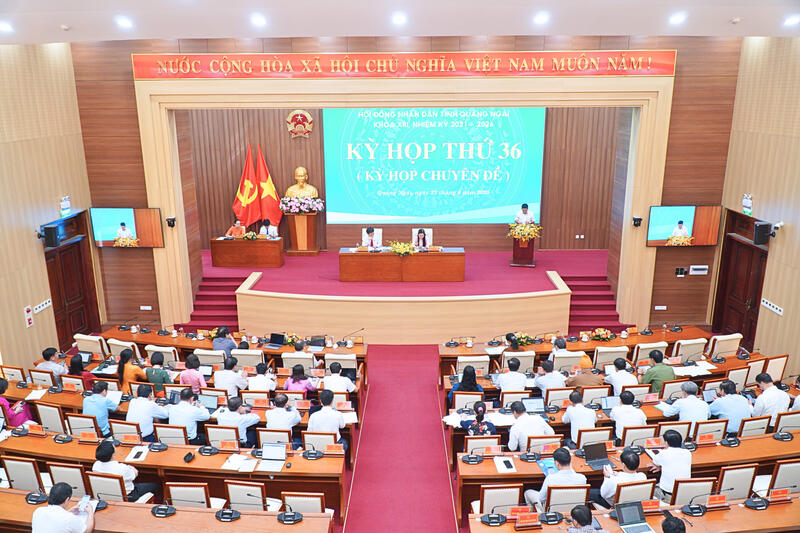 Một số hình ảnh Kỳ họp thứ 36 HĐND tỉnh Khóa XIII, nhiệm kỳ 2021 – 2026