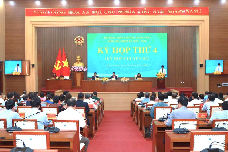 Kỳ họp thứ 4, HĐND tỉnh khóa XIII, nhiệm kỳ 2021 – 2026