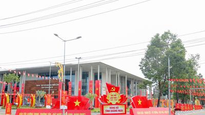 Decoration at the Provincial Conference and Exhibition Center